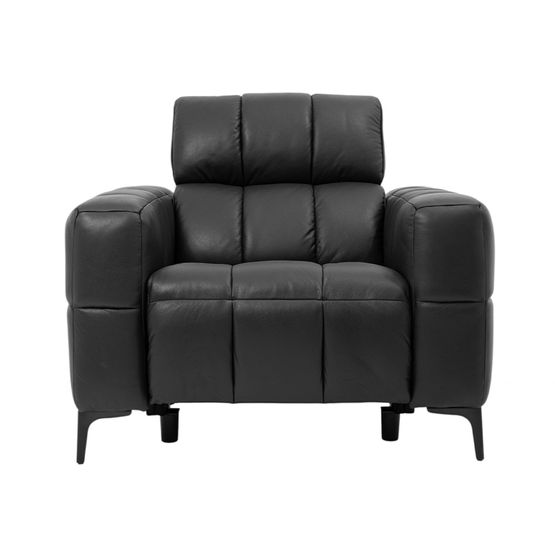 SOFA RECLINABLE 1P COOPER NEGRO 8